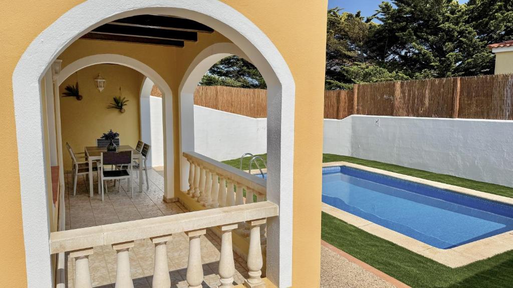 Chalet Villafranca Menorca con piscina privada